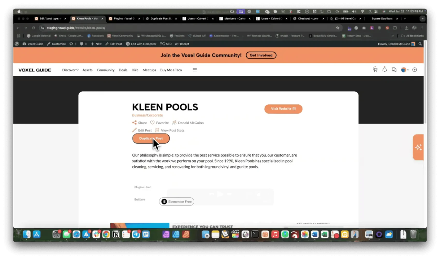 Duplicate Post on Front End and Redirect to Create Form
